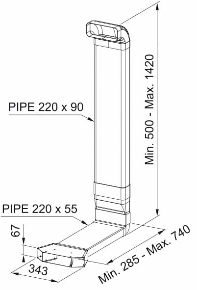 Galileo Recirculating Void Duct Kit