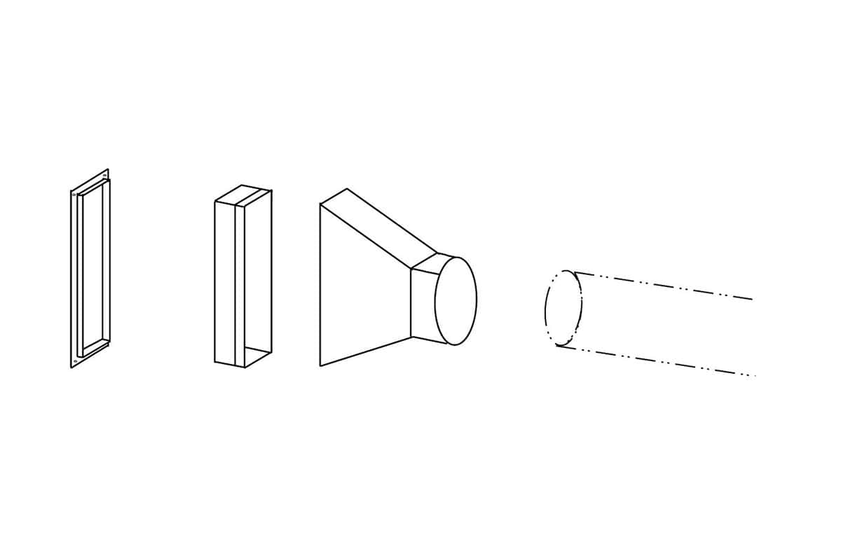 Faber Rectangular Ducting System (Heaven Hoods)