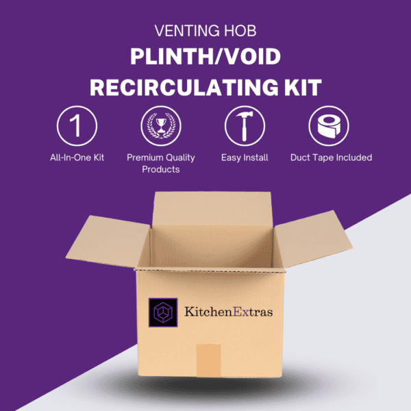 Venting Hob Plinth Void Recirculating Kit (DUCT KIT 2)