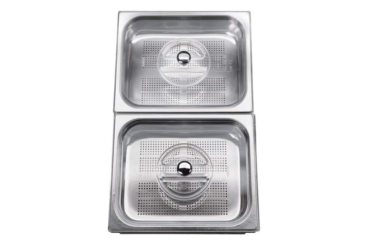 ILVE Stainless Steel Steam Basins for Range Cookers