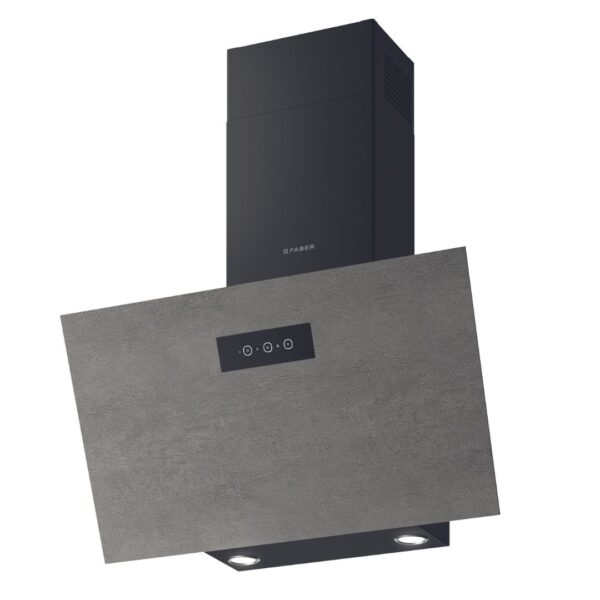 Faber Grexia NG Light Grey Wall Cooker Hood 80cm