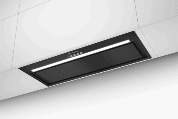 Faber Inca Lux 3.0 52cm Matt Black Integrated Cooker Hood